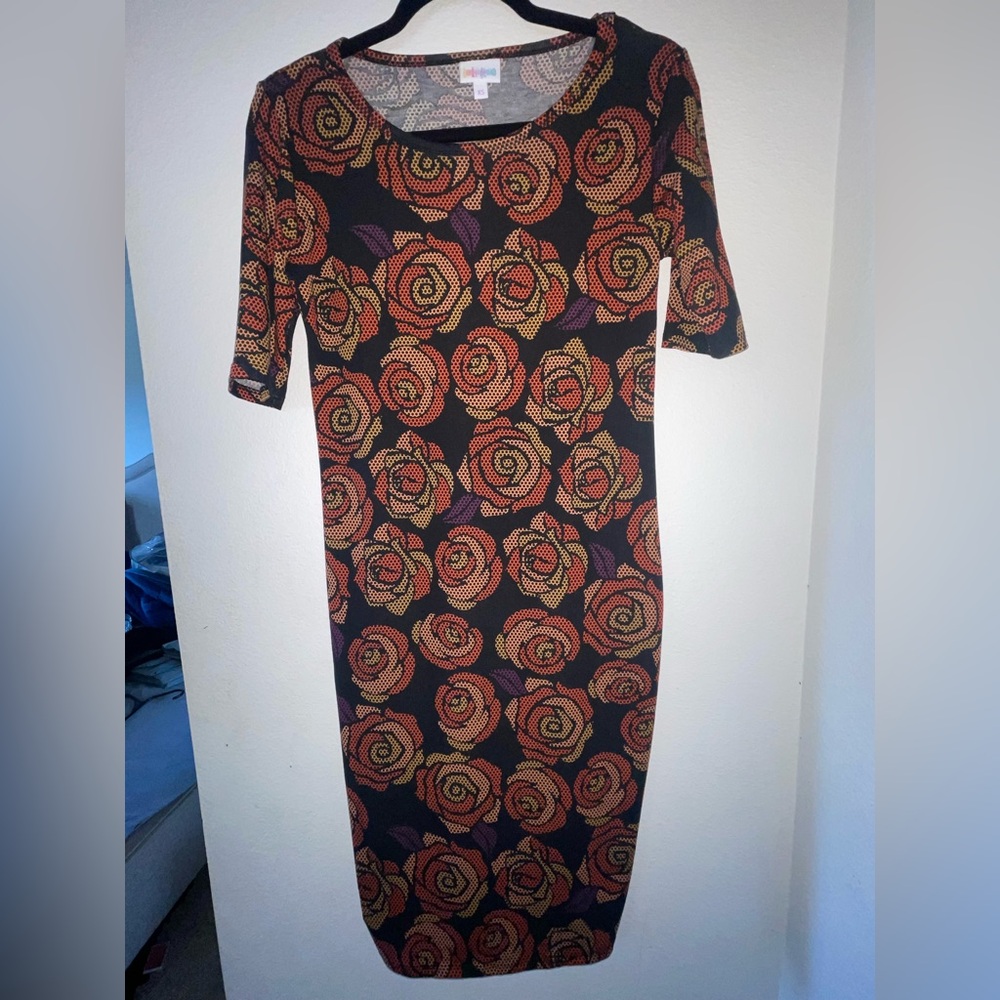 LuLaRoe Julia Dress, size XS